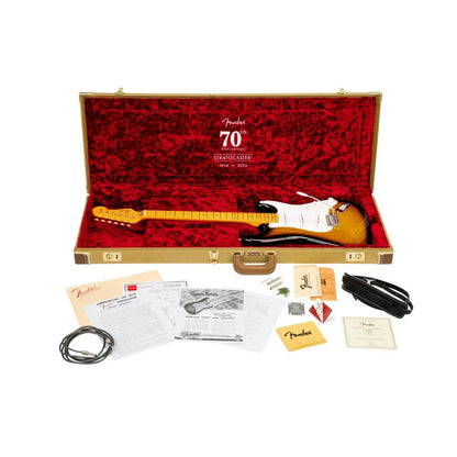 Fender – 70th Anniversary American Vintage II 1954 Stratocaster in Two Tone Sunburst