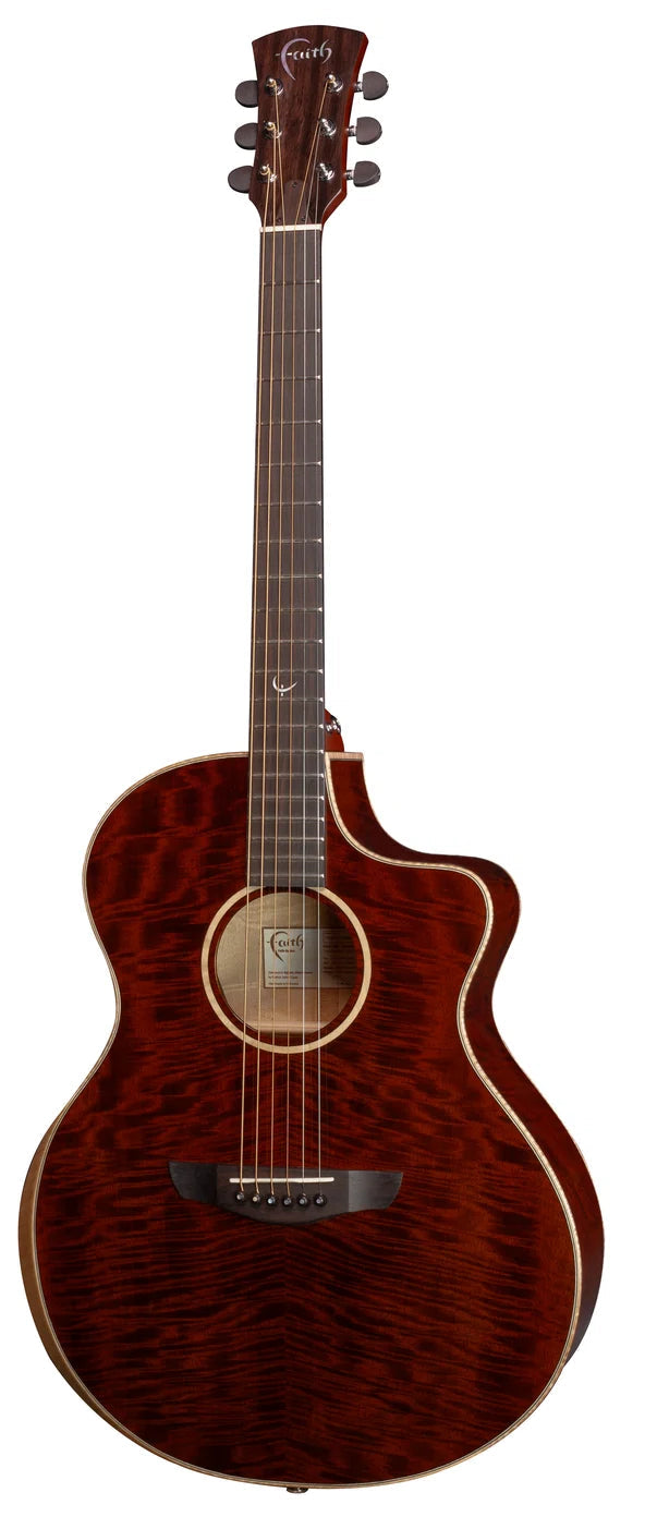 Faith Guitars FX Neptune Cutaway Electric/Acoustic Guitar in Natural Gold PRE ORDER