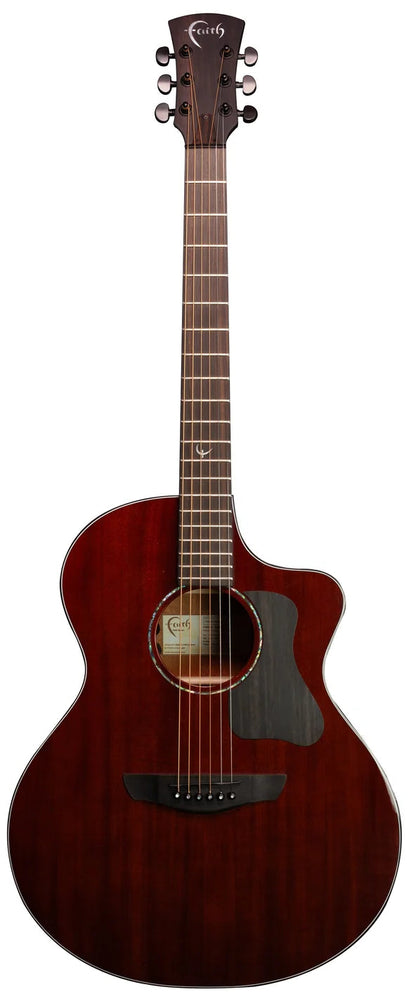 Faith Guitars Nexus Neptune Cutaway Electric/Acoustic Guitar in Thru-Cognac PRE ORDER