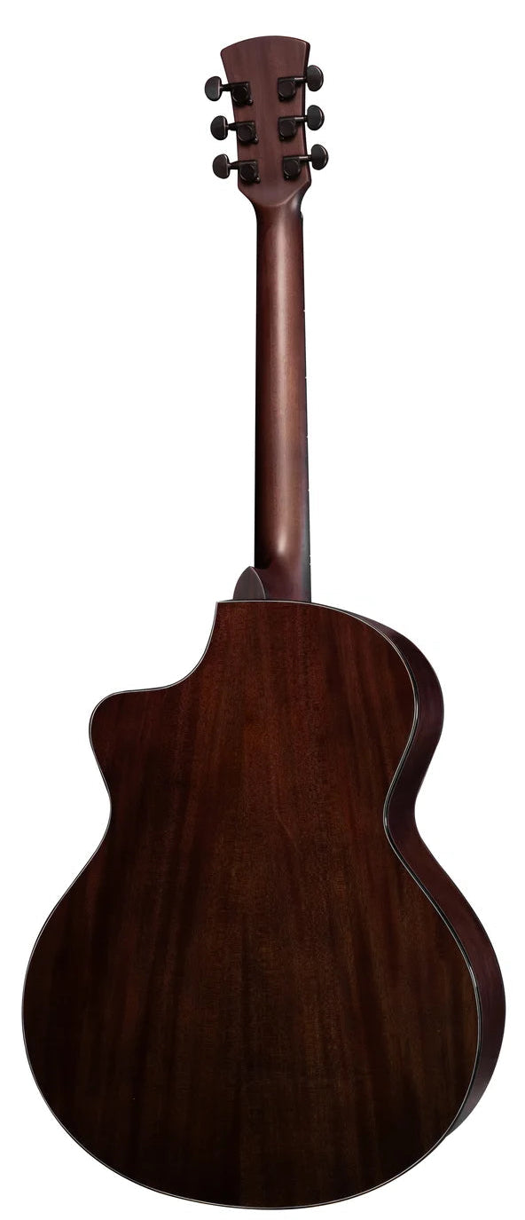 Faith Guitars Nexus Neptune Cutaway Electric/Acoustic Guitar in Thru-Black PRE ORDER