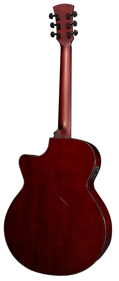 Faith Guitars Nexus Venus Cutaway Electric/Acoustic Guitar  in Thru-Cognac PRE ORDER
