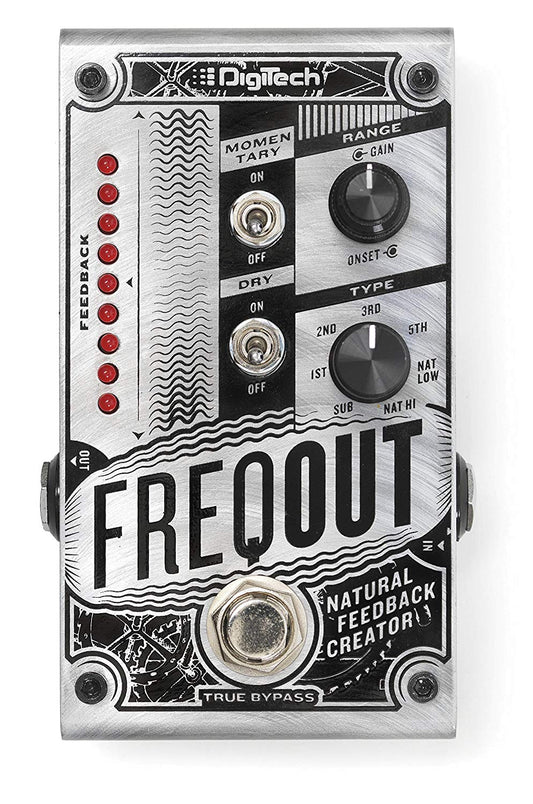 Digitech Freqout Frequency Dynamic Feedback Generator Pedal