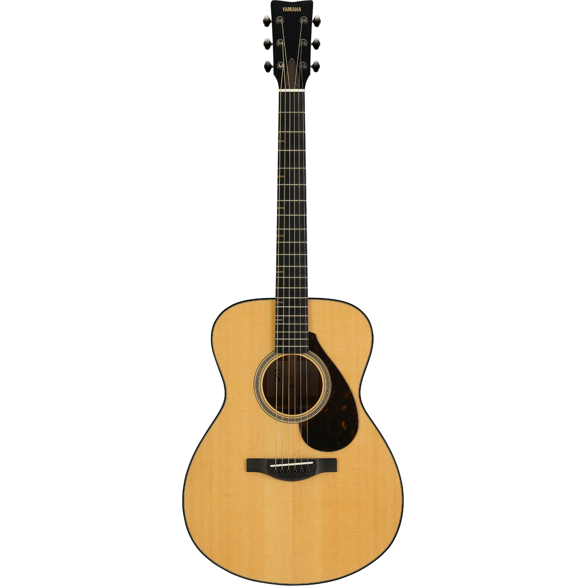 Yamaha FS7 M Concert Acoustic Guitar – front, transparent background