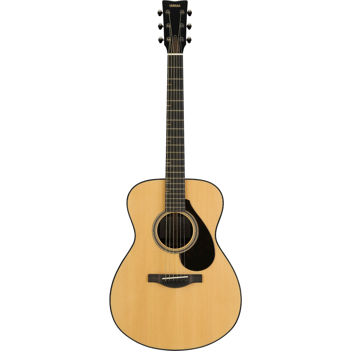 Yamaha FS7 R Concert Acoustic Guitar – front, transparent background