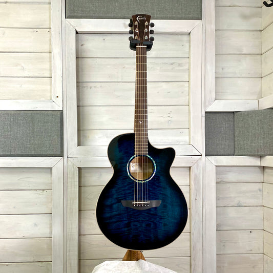 Faith Blue Moon Venus Cutaway Electric / Acoustic Guitar