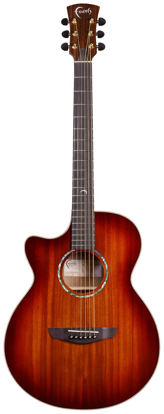 Faith Guitars Blood Moon Venus Leftie Cutaway Electric/ Acoustic Guitar PRE ORDER