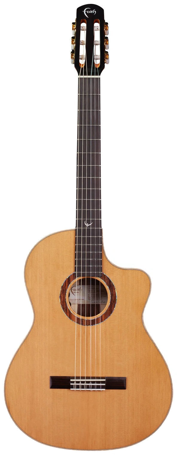 Faith Guitars HiGloss Lyra Nylon String Cutaway Electric / Acoustic Guitar PRE ORDER