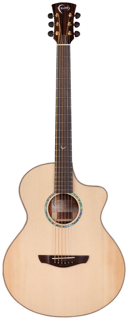 Faith Guitars HiGloss Neptune Baritone Cutaway Acoustic / Electric Guitar Pre Order