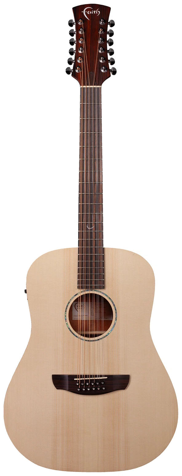 Faith Guitars Naked Saturn 12-String Acoustic / Electric Guitar Guitar Pre Order