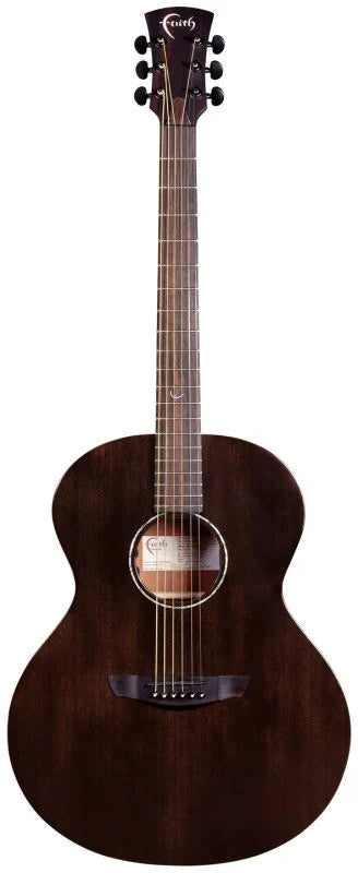 Faith Guitars Nexus Neptune Acoustic / Electric Guitar, Copper Black PRE ORDER