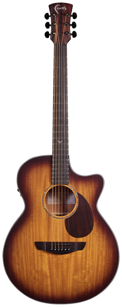 Faith Guitars Nexus Venus Cutaway Electric/Acoustic Guitar, Solar Flare Pre Order
