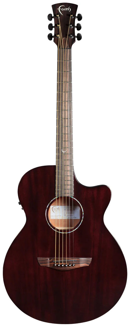 Faith Guitars Nexus Venus Cutaway Electric / Acoustic Guitar in Cognac Pre Order