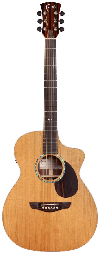 Faith Guitars PJE Legacy Earth Cutaway Electric / Acoustic Guitar (Spruce Rosewood) PRE ORDER