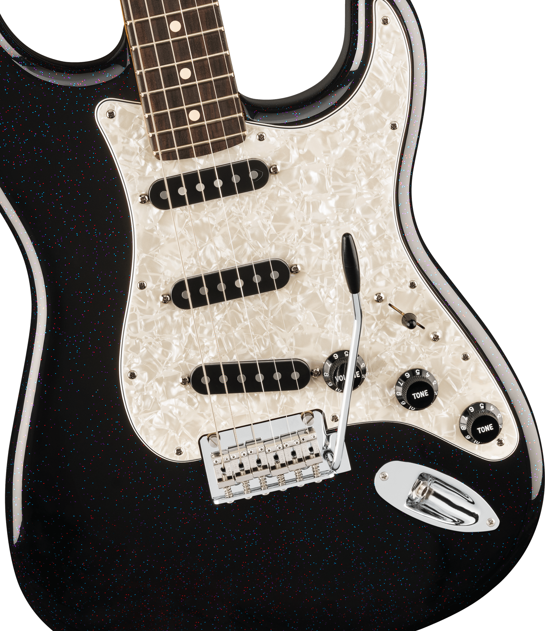 Fender 70th Anniversary Player Stratocaster with Rosewood Fingerboard in Nebula Noir