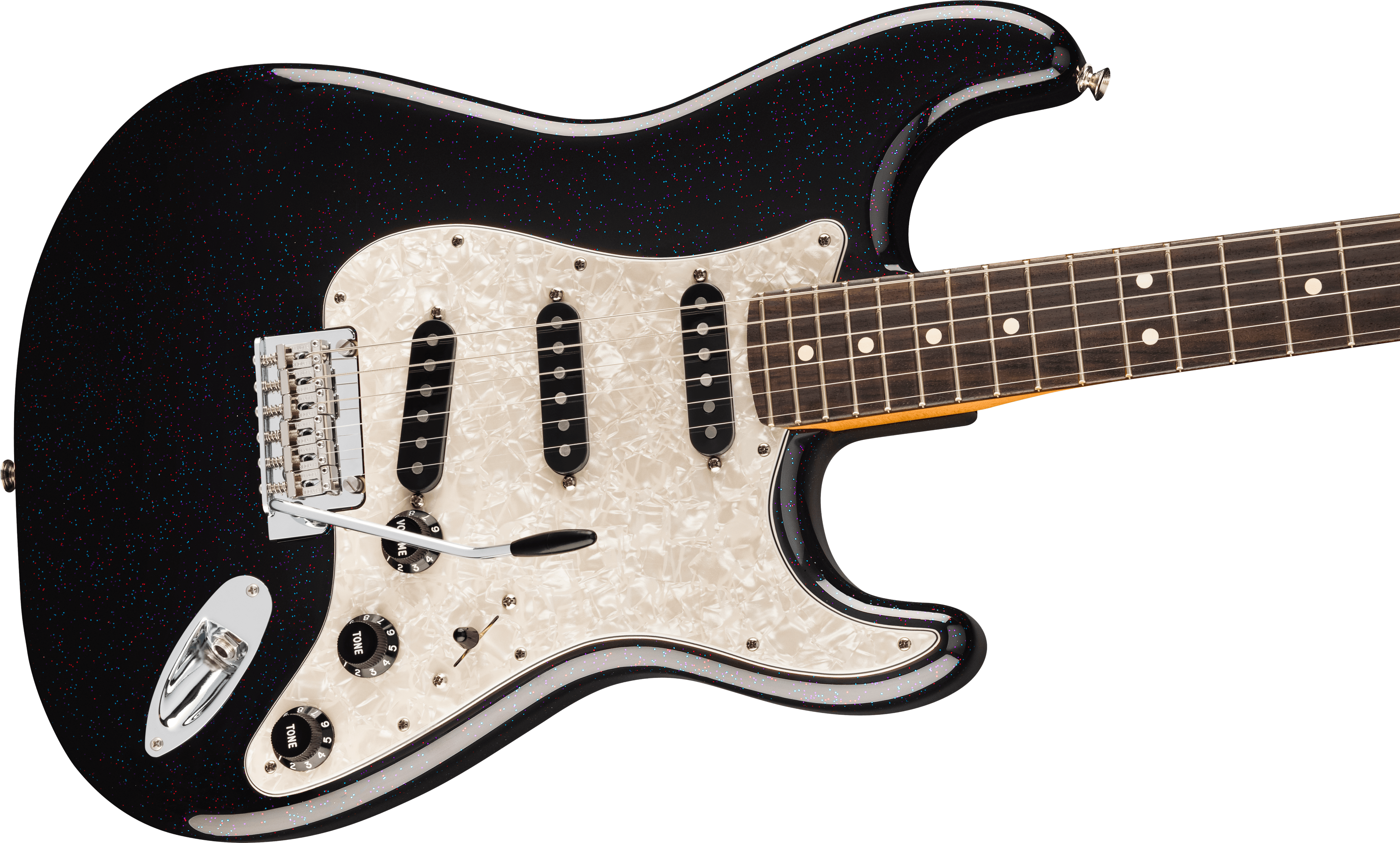 Fender 70th Anniversary Player Stratocaster with Rosewood Fingerboard in Nebula Noir