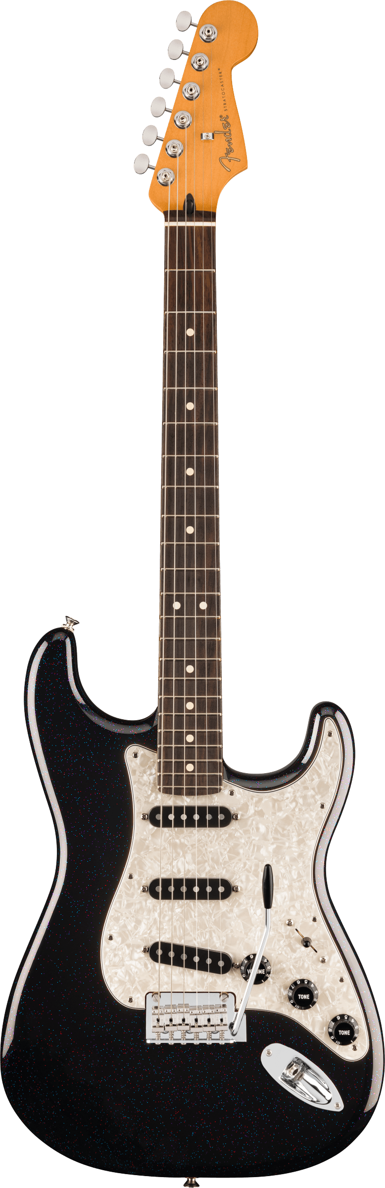 Fender 70th Anniversary Player Stratocaster with Rosewood Fingerboard in Nebula Noir