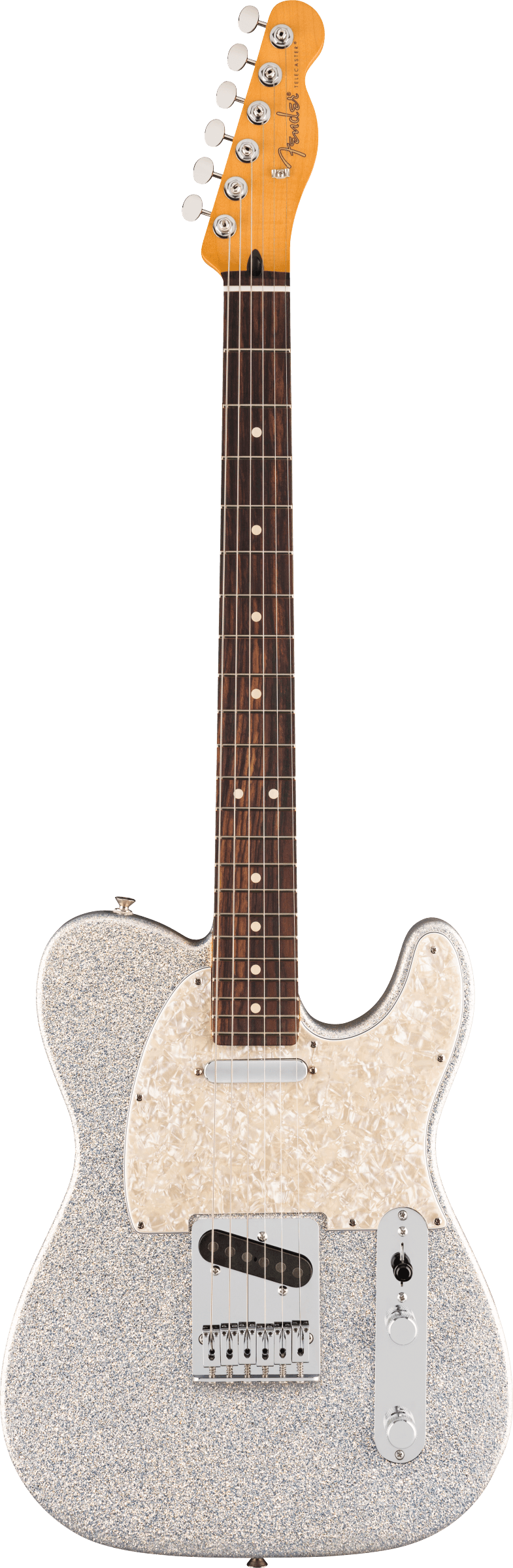 Fender 75th Anniversary Player II Sparkle Telecaster in Diamond Dust Sparkle