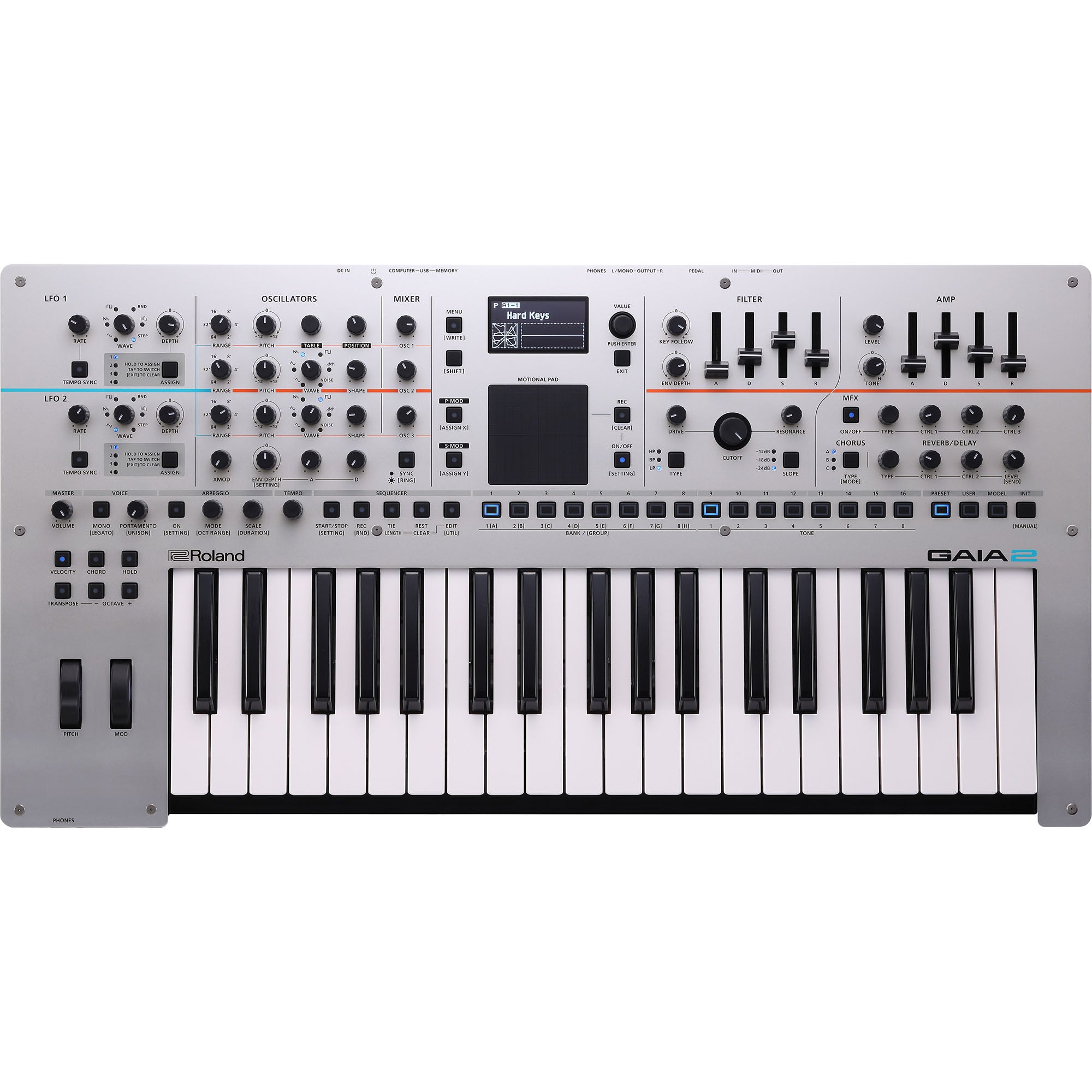 Roland GAIA-2 37 key Synthesizer