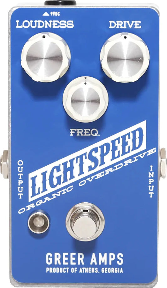 Greer Amps Lightspeed Organic Overdrive Blue