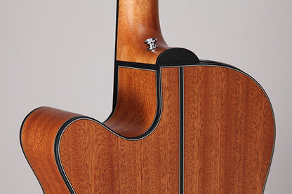 Takamine GX18CE-NS Taka-mini Solid Spruce 3/4 Electric Acoustic Guitar with Gig Bag - Natural