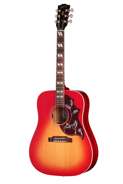 Gibson Hummingbird Special Acoustic/Electric Guitar with Softshell Case - Satin Vintage Cherry Sunburst