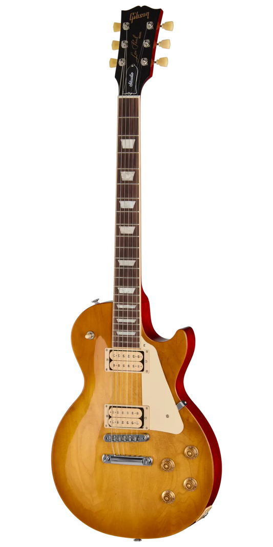 Gibson Les Paul Studio Double Trouble Electric Guitar with Softshell Case in Dirty Lemon Burst