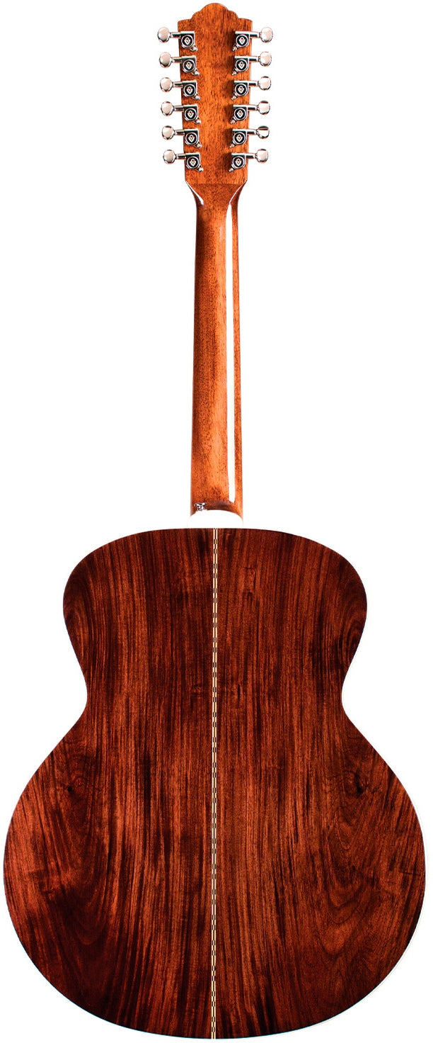Guild F-1512 Natural 12 String Jumbo Acoustic Guitar with Gig Bag