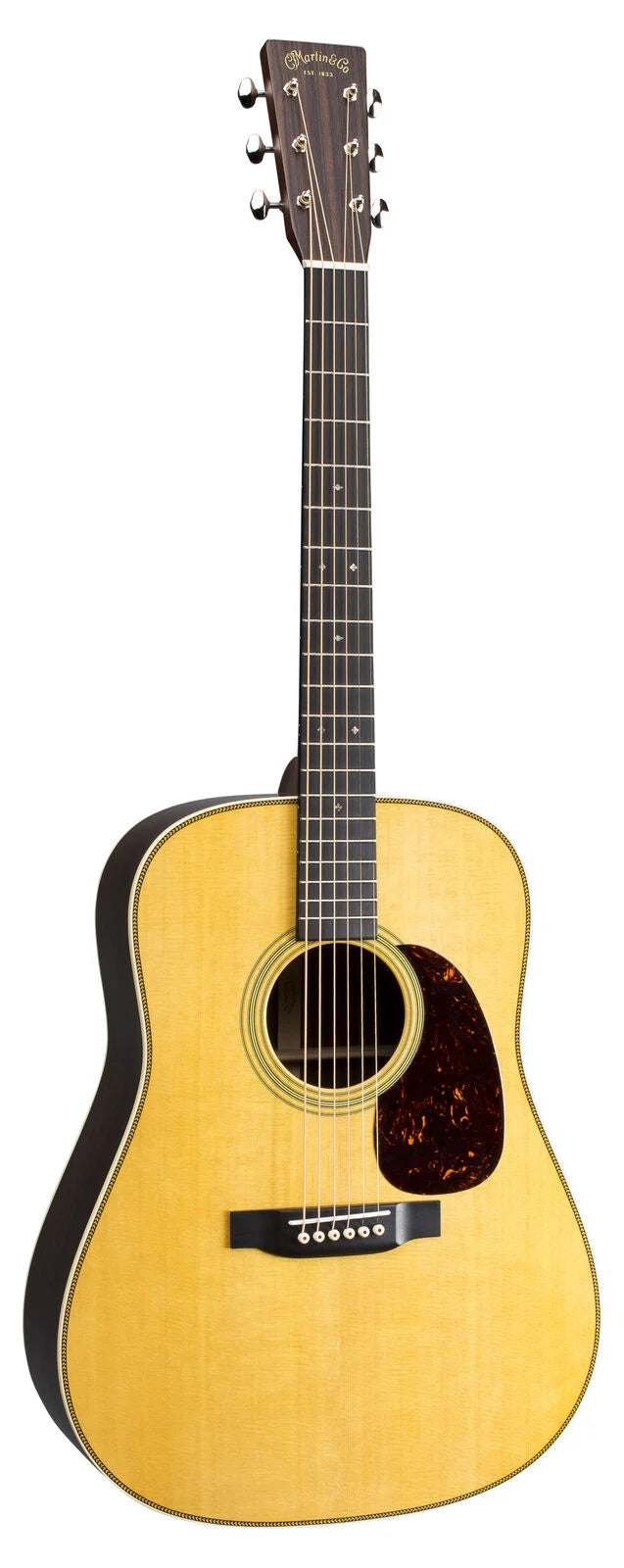 Martin HD28 Herringbone Acoustic Guitar with Molded Hardshell Case