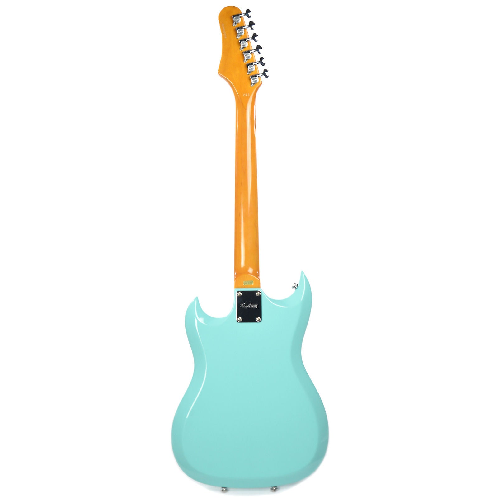 Hagstrom H-3 Retroscape Series 6 String Electric Guitar - Aged Sky Blue