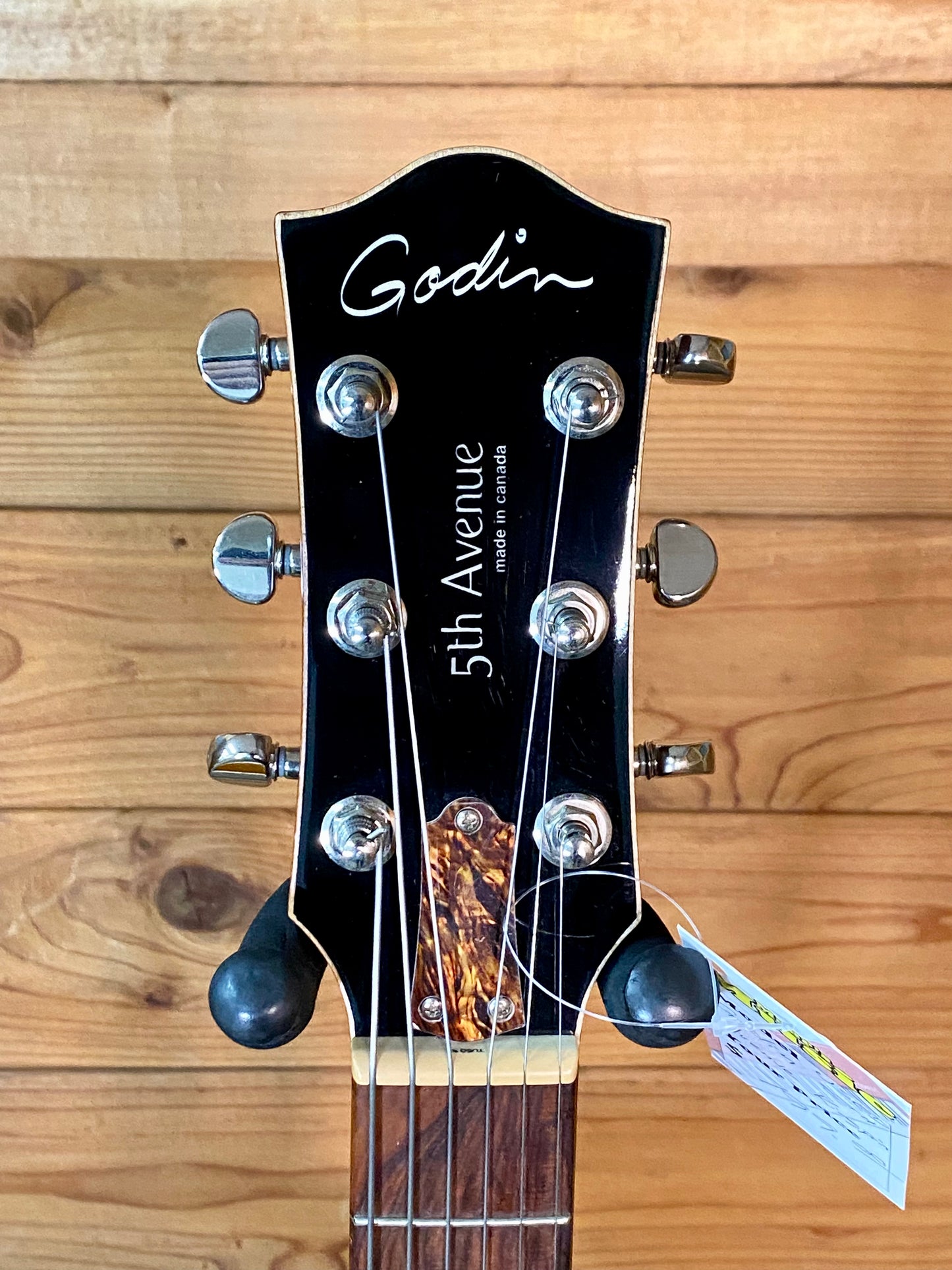 Godin 5th Avenue Kingpin P90 Cognac Burst Electric Guitar USED