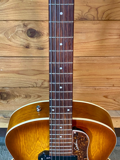 Godin 5th Avenue Kingpin P90 Cognac Burst Electric Guitar USED
