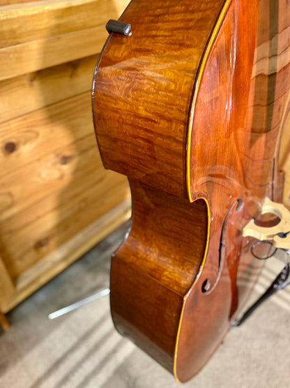 Schoenbach 3/4 Size Double Bass With Gigbag, Pickup and Stand USED