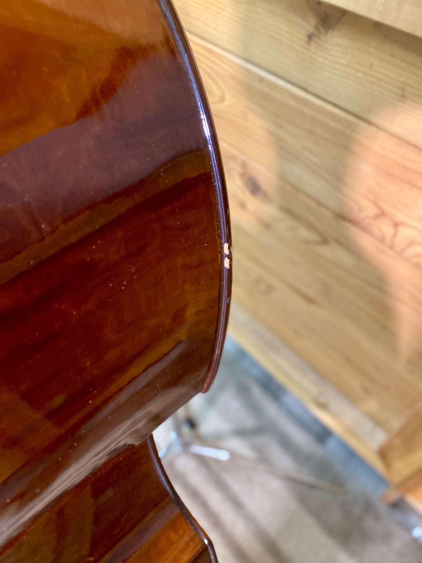 Schoenbach 3/4 Size Double Bass With Gigbag, Pickup and Stand USED