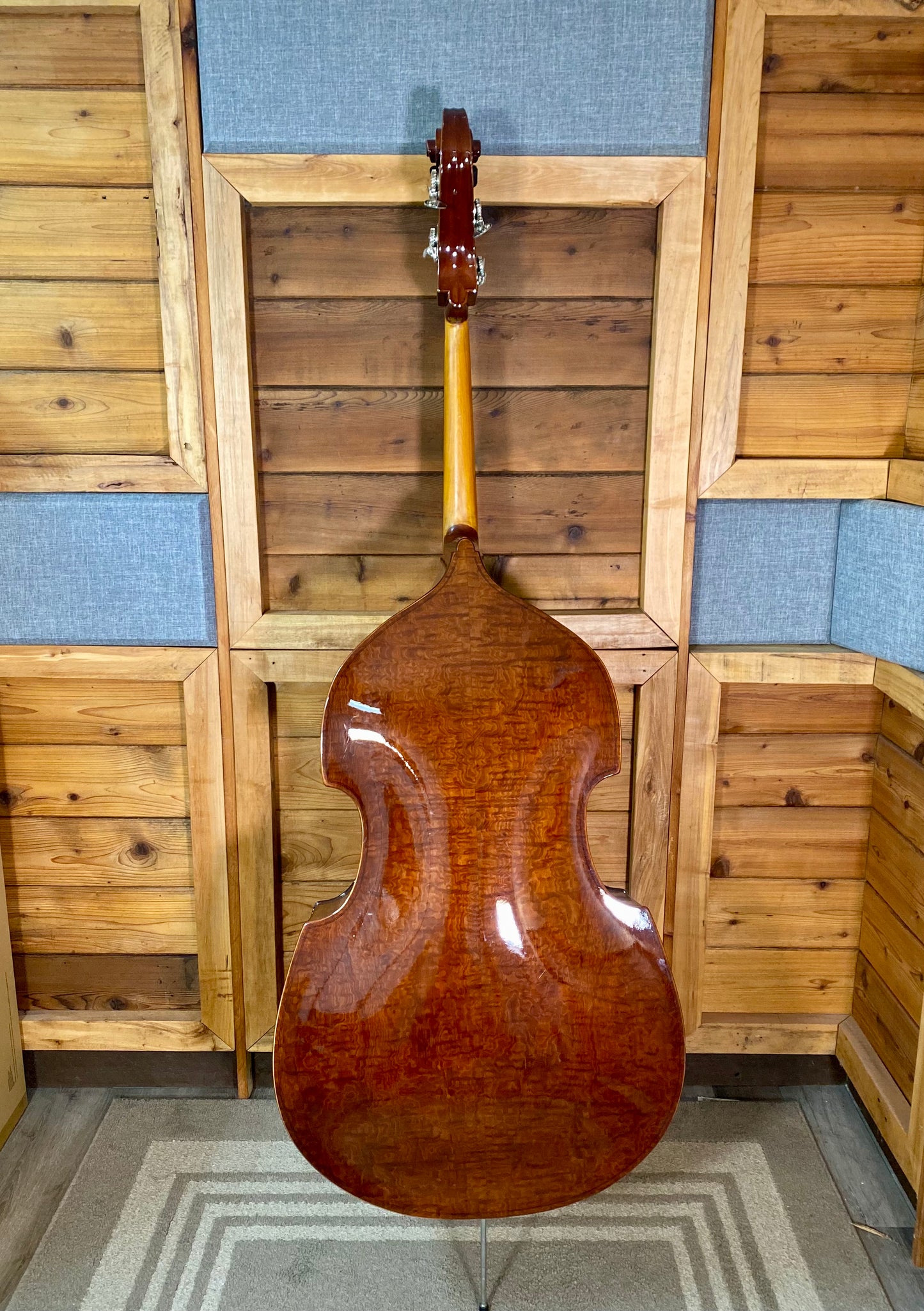 Schoenbach 3/4 Size Double Bass With Gigbag, Pickup and Stand USED