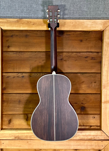 Washburn R310K Victorian Vintage Parlor Acoustic Guitar in Natural Antique Matte Finish