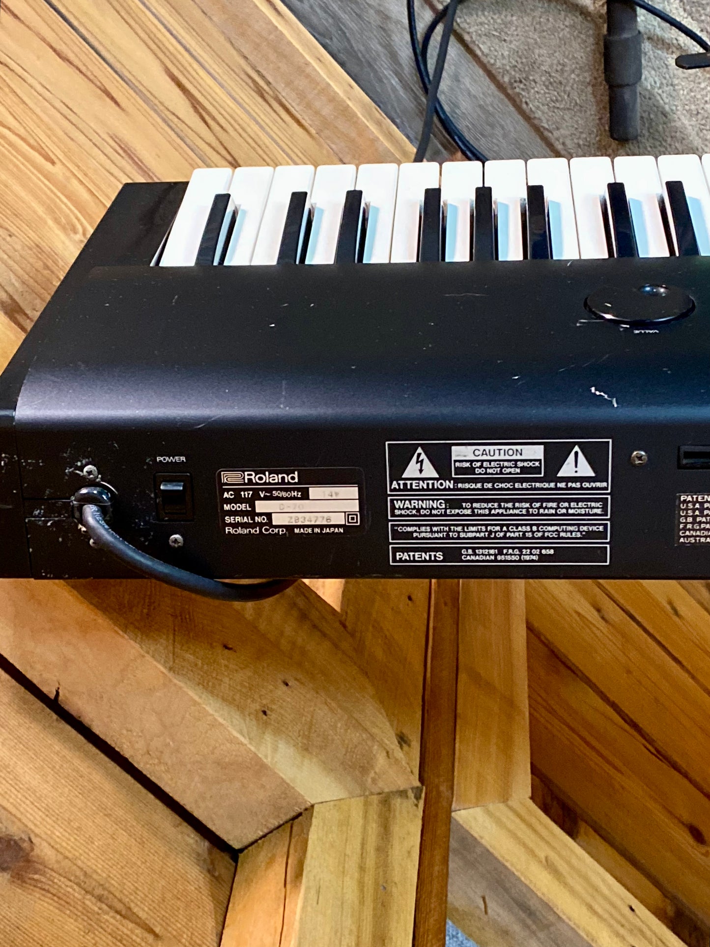 Roland D70 Super LA With Custom Upgraded Keyboard Action (Read below; Rock 'n Roll royalty!)