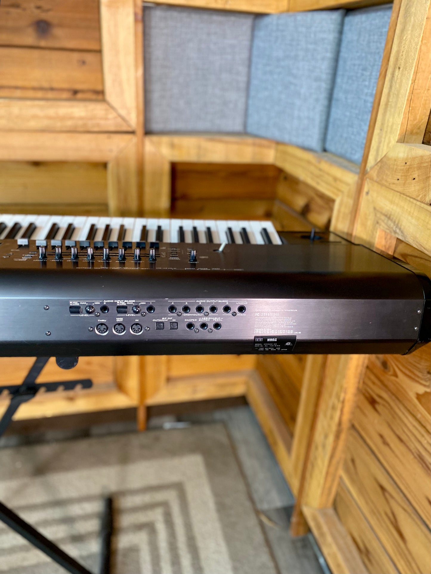 Korg Kronos X 88 Owned by Canadian Rock n Roll Royalty (Used) With Gigbag
