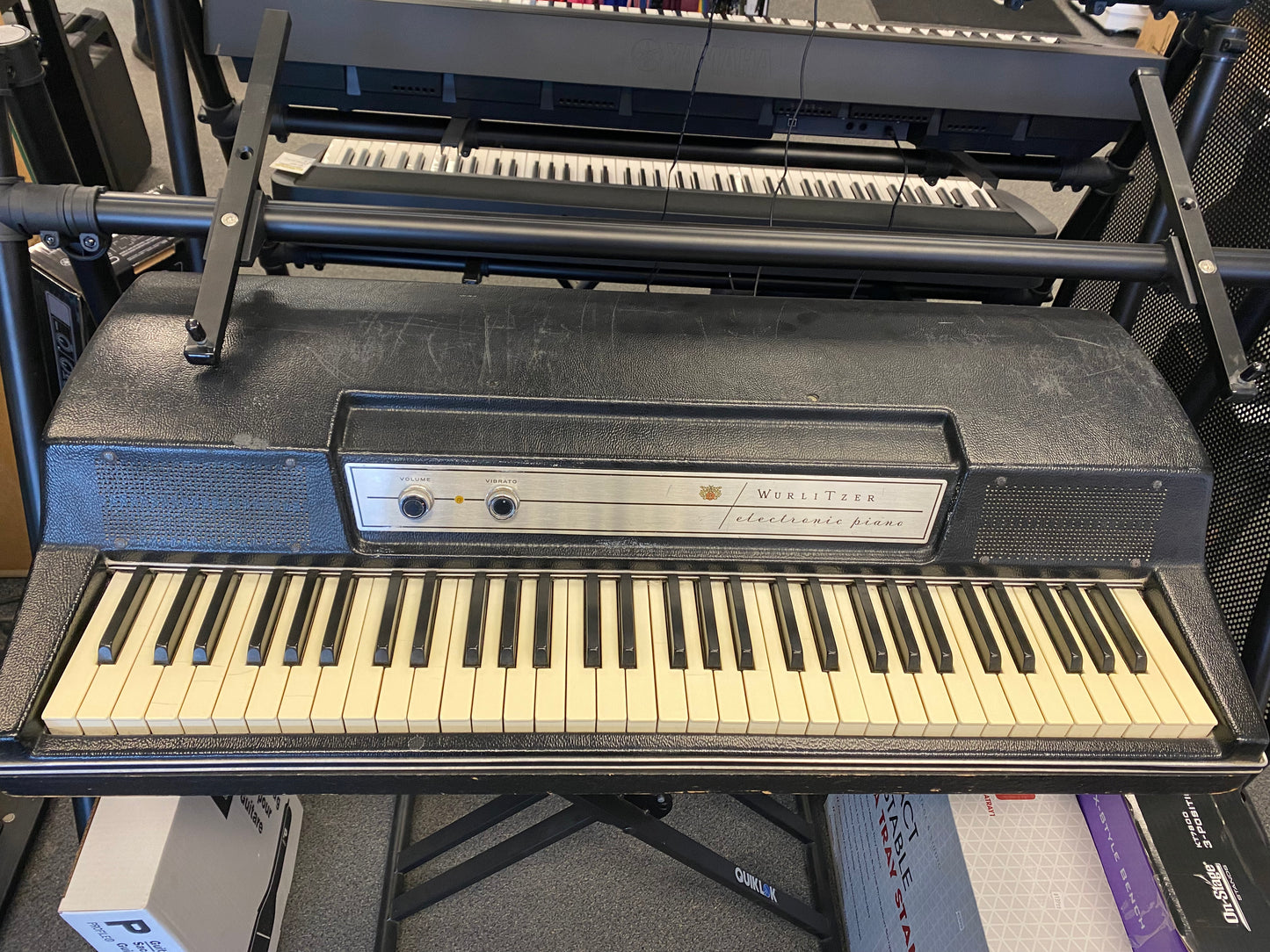 Wurlitzer 200A 64-Key Electric Piano Owned by Canadian Rock n Roll Royalty! USED