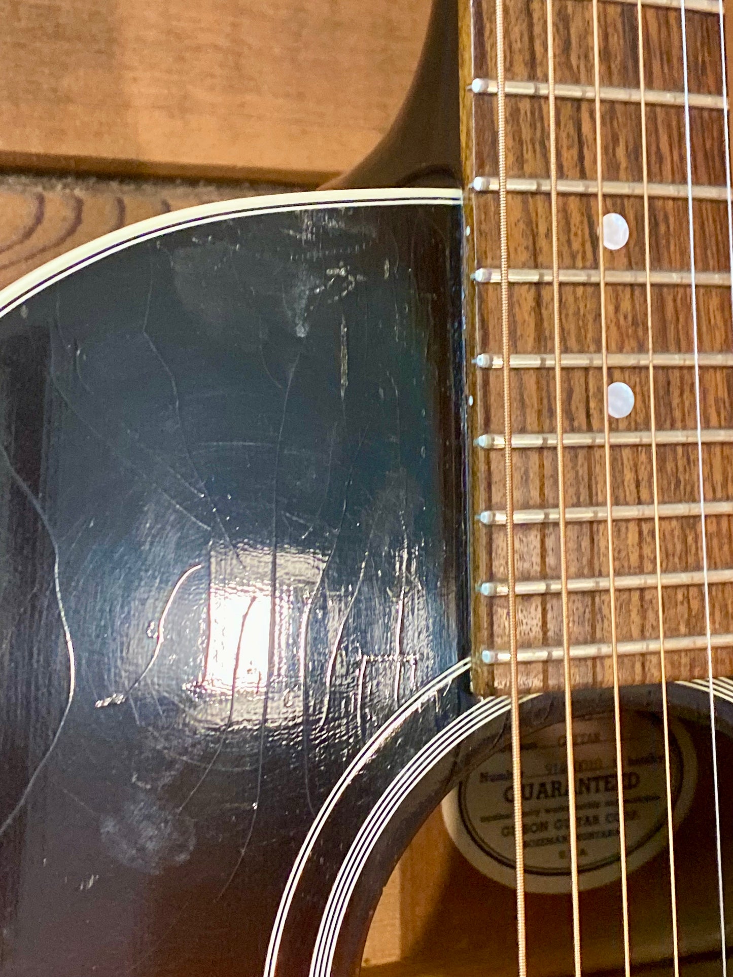 Gibson J-45 With Original Hardcase 1990 USED