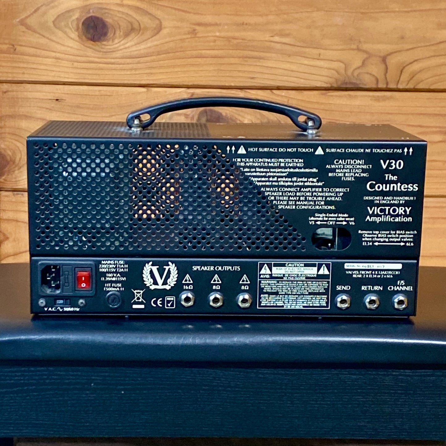 Victory V30 Countess Mk1 Tube Guitar Amplifier Head USED
