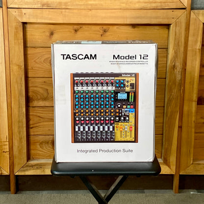 Tascam Model 12 Mixer / Interface / Recorder / Controller, 12x10 Channel OPEN BOX/ DEMO