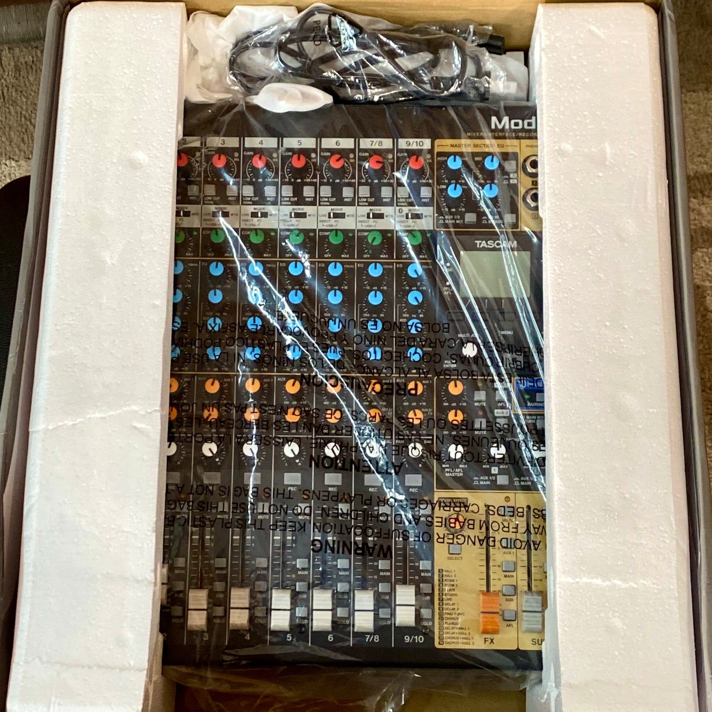 Tascam Model 12 Mixer / Interface / Recorder / Controller, 12x10 Channel OPEN BOX/ DEMO