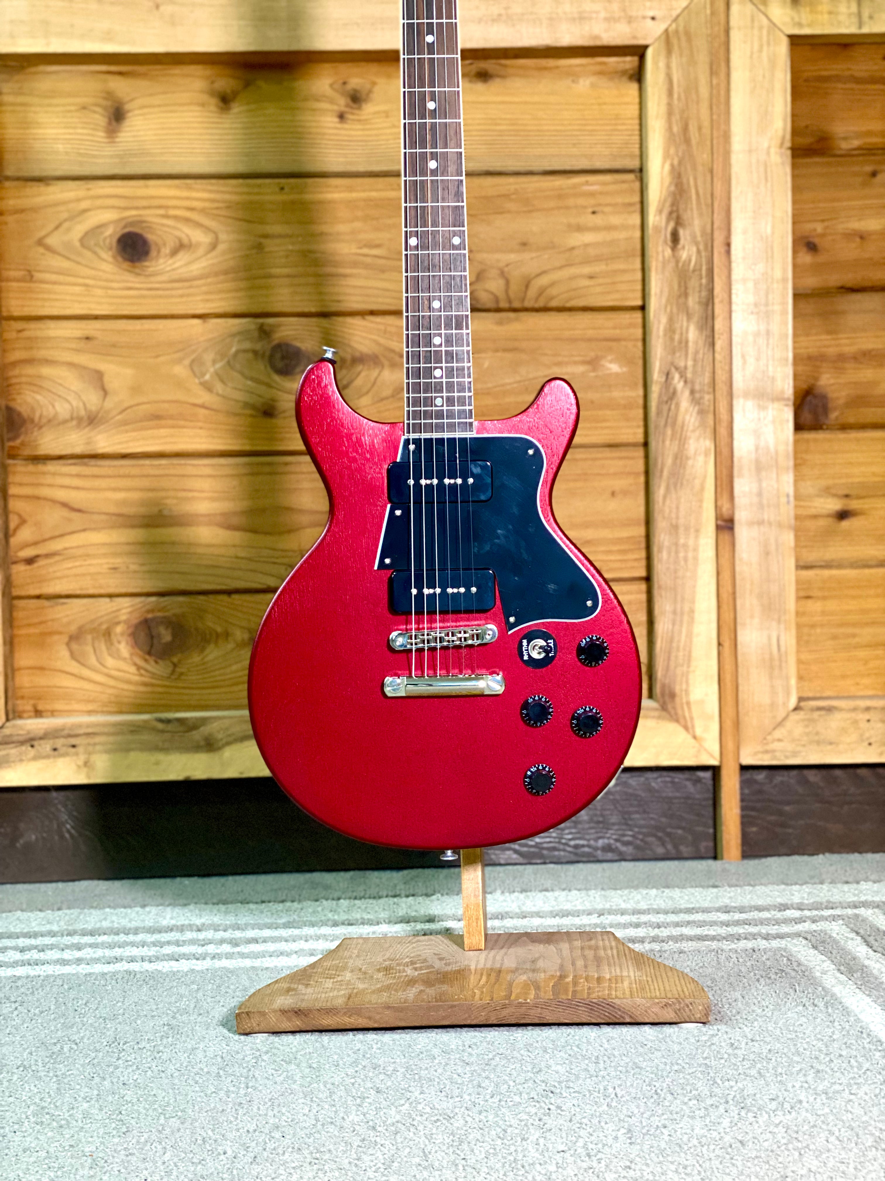 Gibson Rick Beato Les Paul Special Double Cut in Sparkling Burgundy Satin