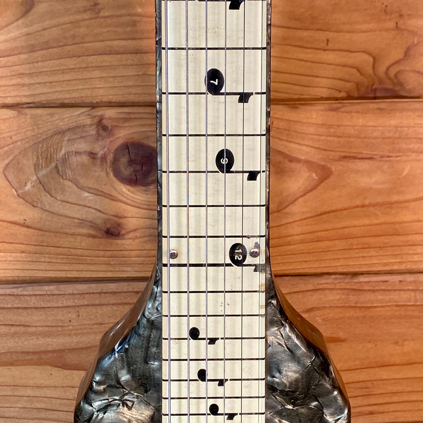 National Chicagoan Lapsteel 1950's/ 1960's in Grey Pearl Finish USED