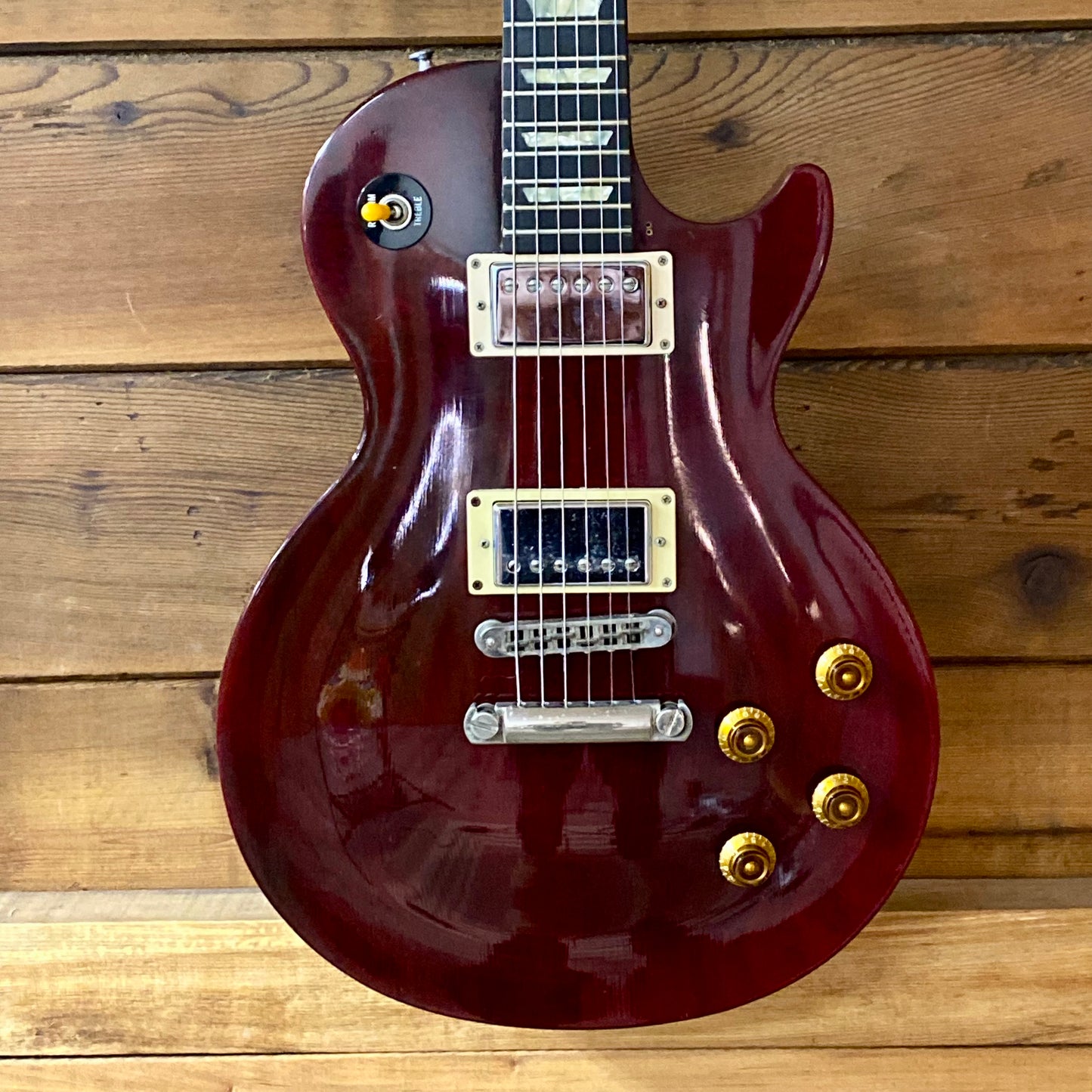 Gibson Les Paul Studio 1997 With Gibson Gigbag Wine Red USED