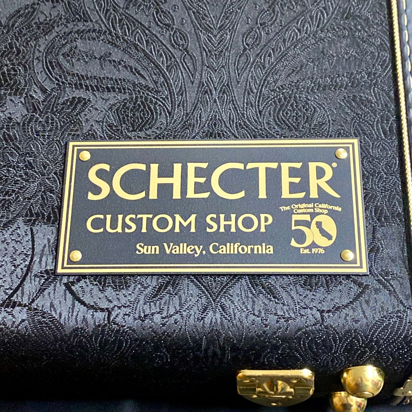 Schecter Limited Edition 7400-SHC Custom Shop USA CET 50th Anniversary  With Hardcase