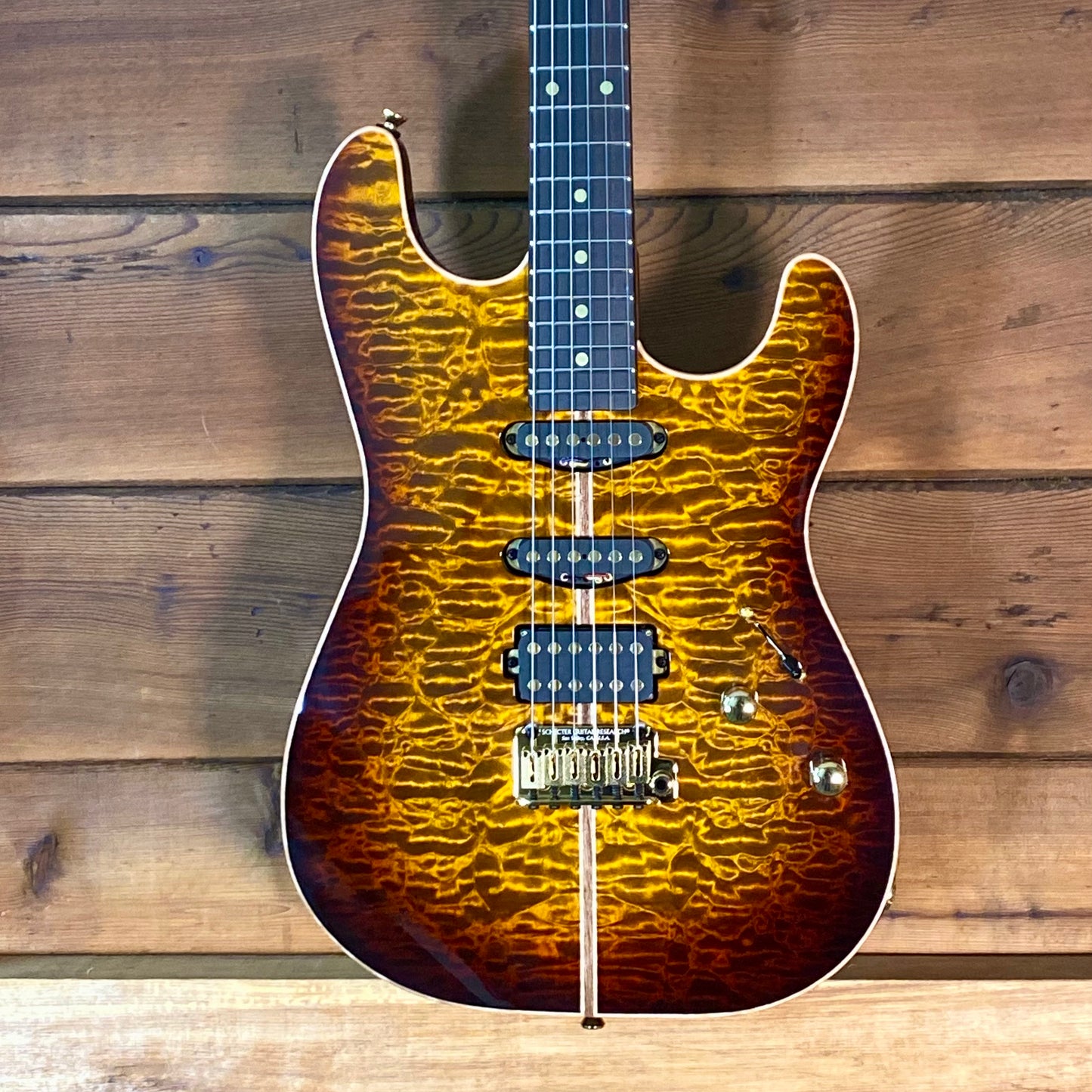Schecter Limited Edition 7400-SHC Custom Shop USA CET 50th Anniversary  With Hardcase