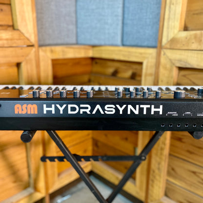 ASM Hydrasynth Deluxe 73-key 16-voice Polyphonic Wave Morphing Synthesizer STUDIO DEMO