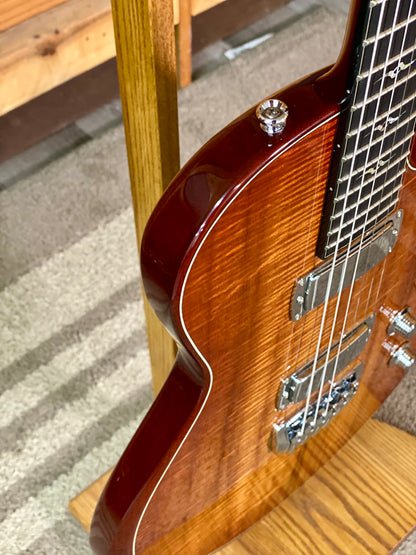 Taylor Custom Koa Solid Body Electric Guitar w/Case USED