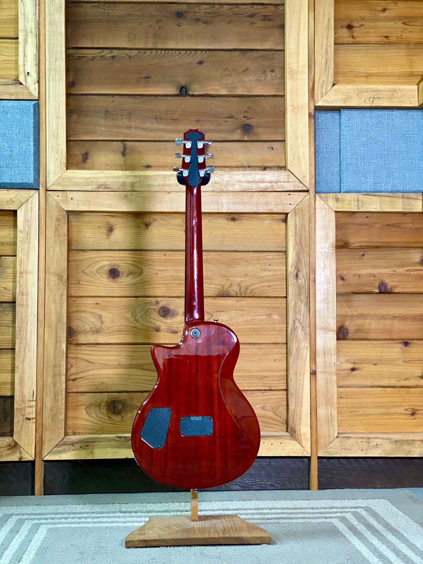 Taylor Custom Koa Solid Body Electric Guitar w/Case USED